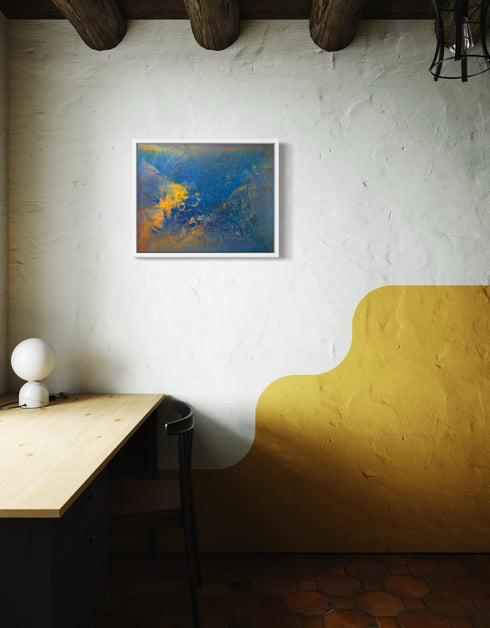 Convection | Framed Giclee Print on Canvas